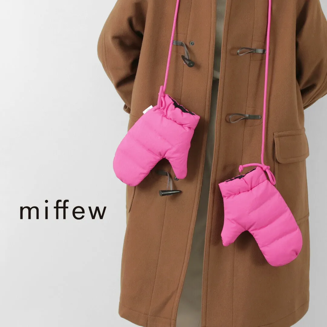 MIFFEW（ミフュー） ダウンミトン / レディース 手袋 日本製 DOWN MITTENS