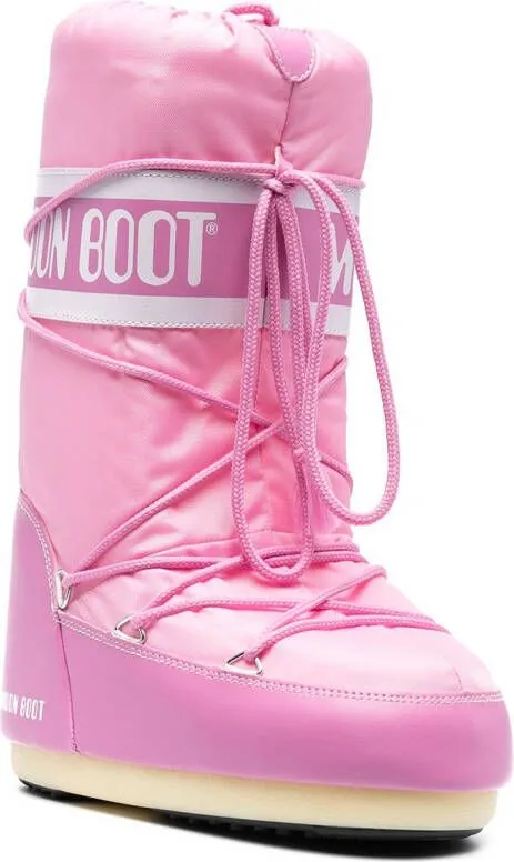 Moon Boot Icon snow boots Pink