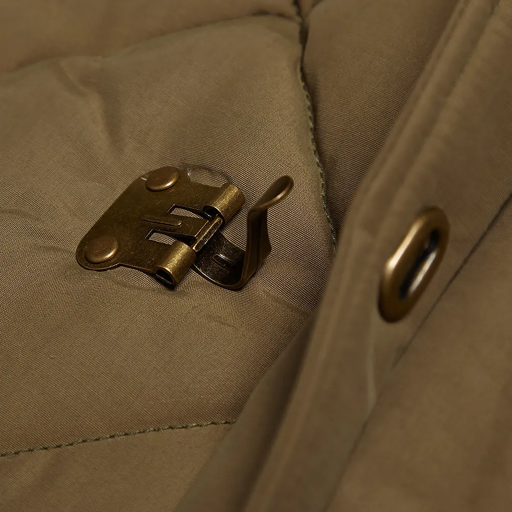 Nigel Cabourn US Down Clip JacketArmy