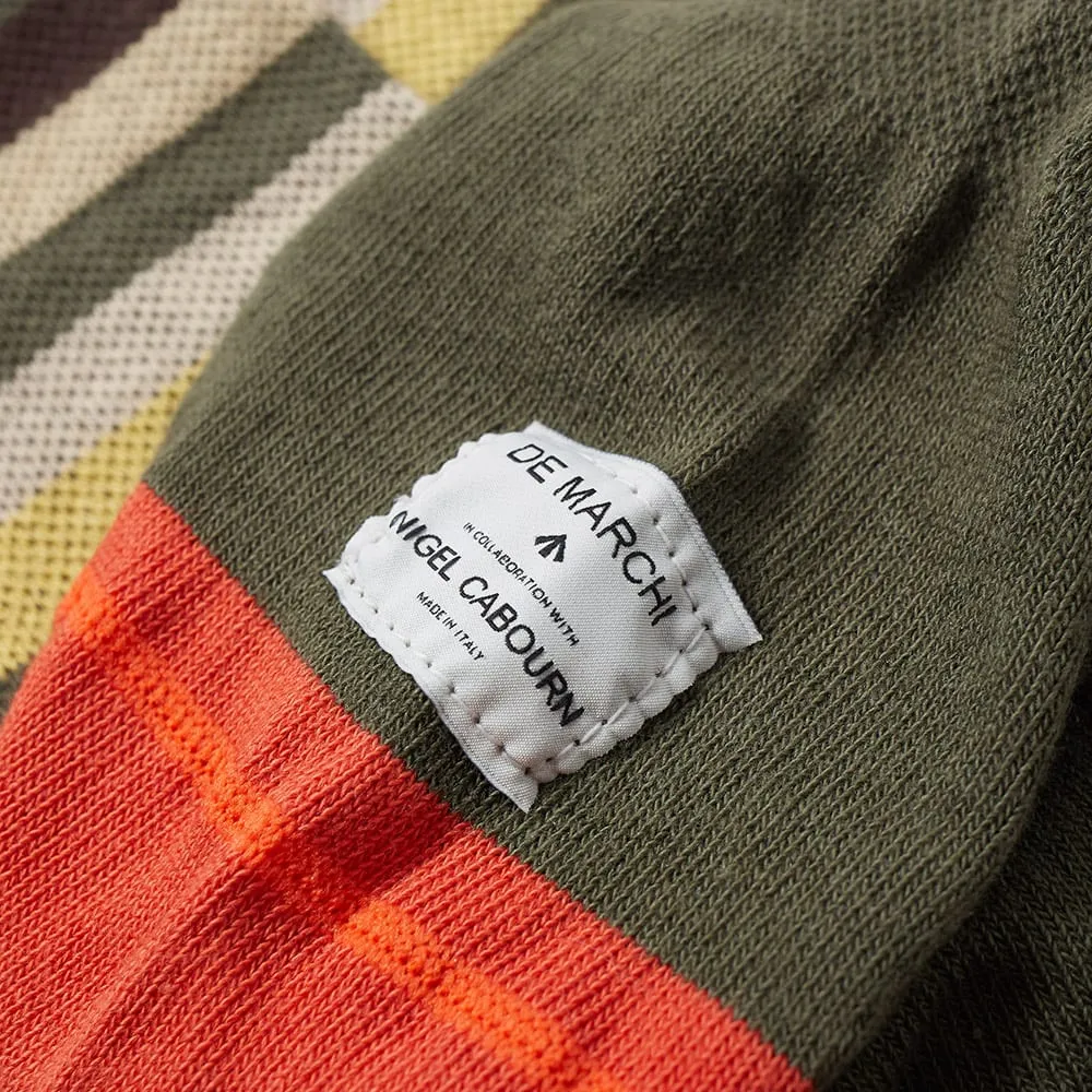 Nigel Cabourn x De Marchi Cycling SockWashed Army