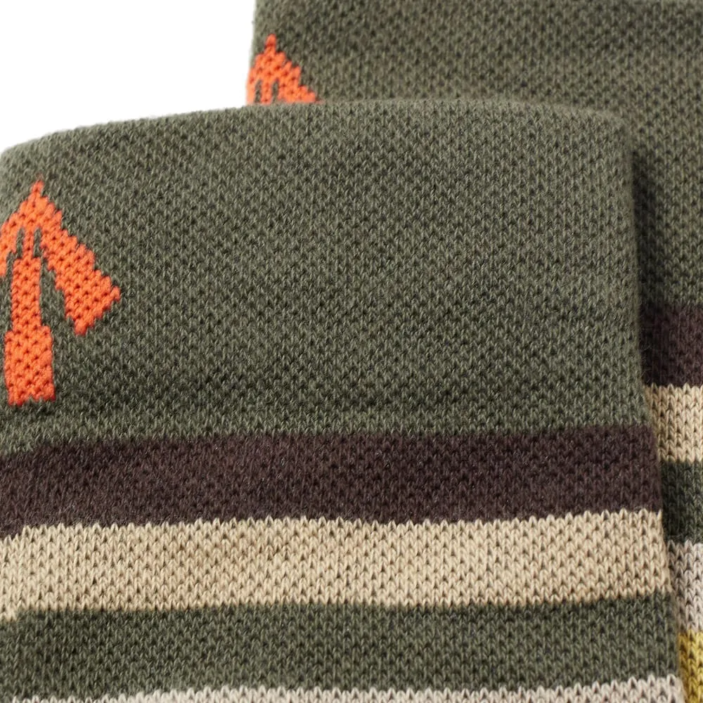 Nigel Cabourn x De Marchi Cycling SockWashed Army