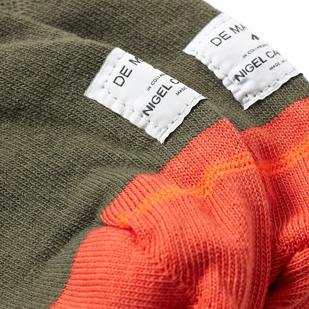 Nigel Cabourn x De Marchi Cycling SockWashed Army