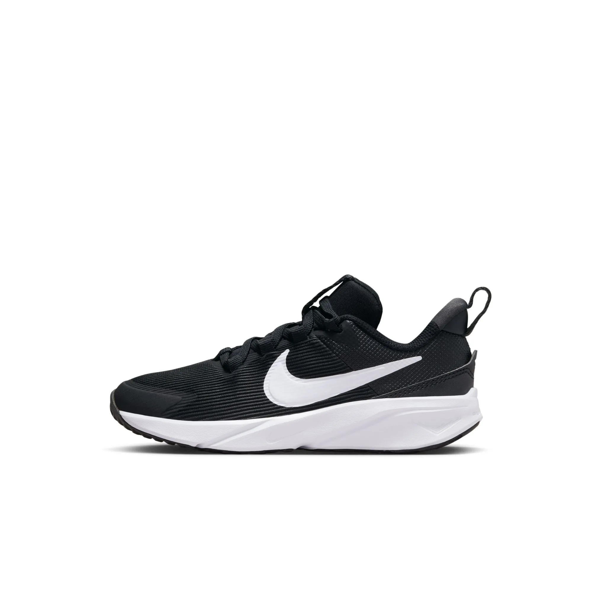 Nike Black/White/Anthracite Star Runner 4 Children's Sneaker