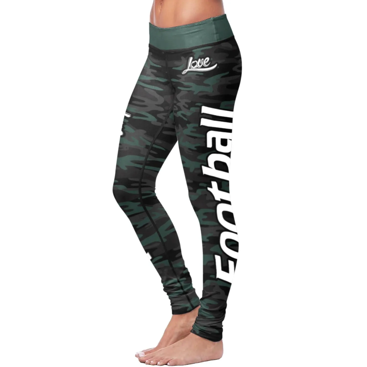 NY JET Camo FB Leggings