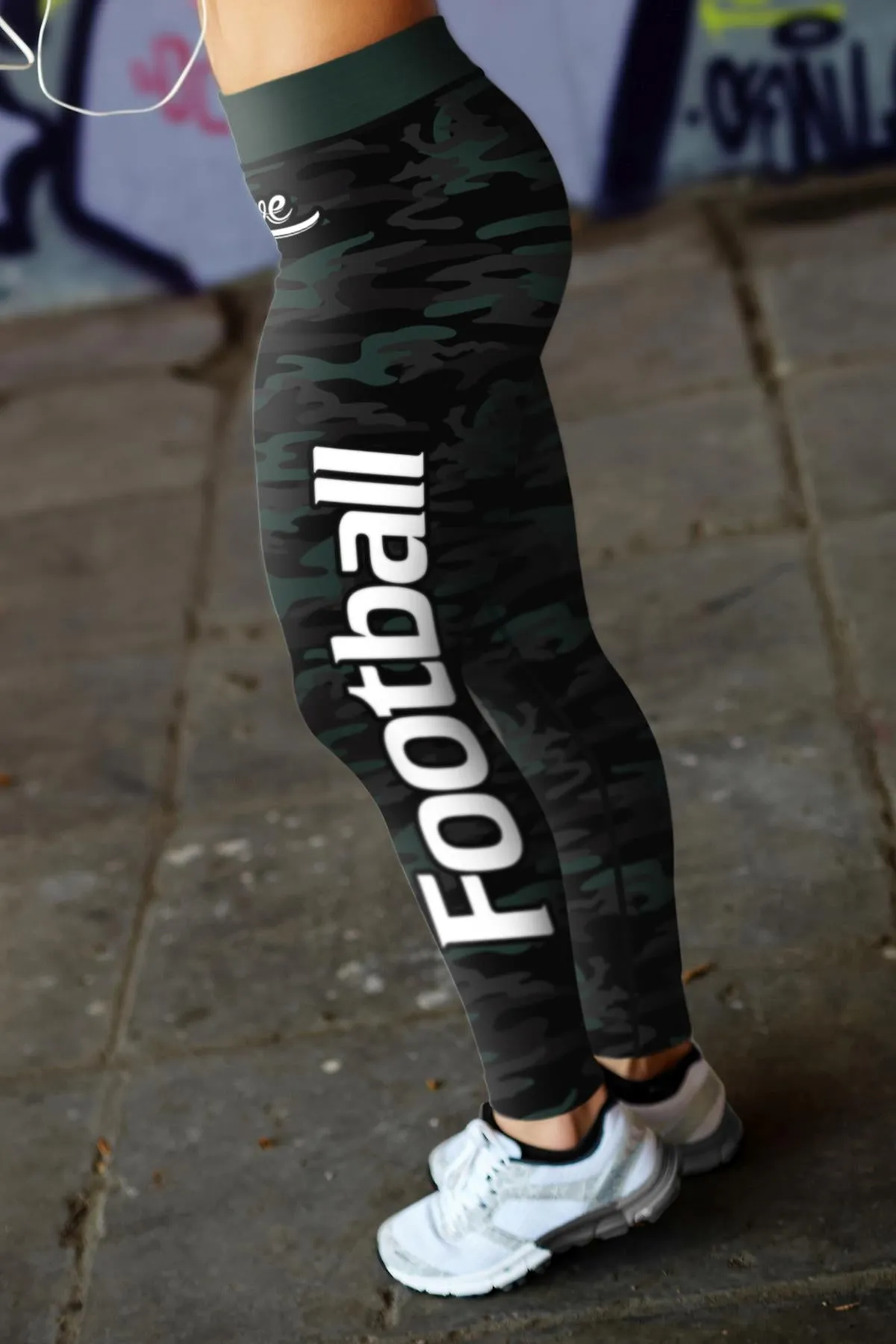 NY JET Camo FB Leggings