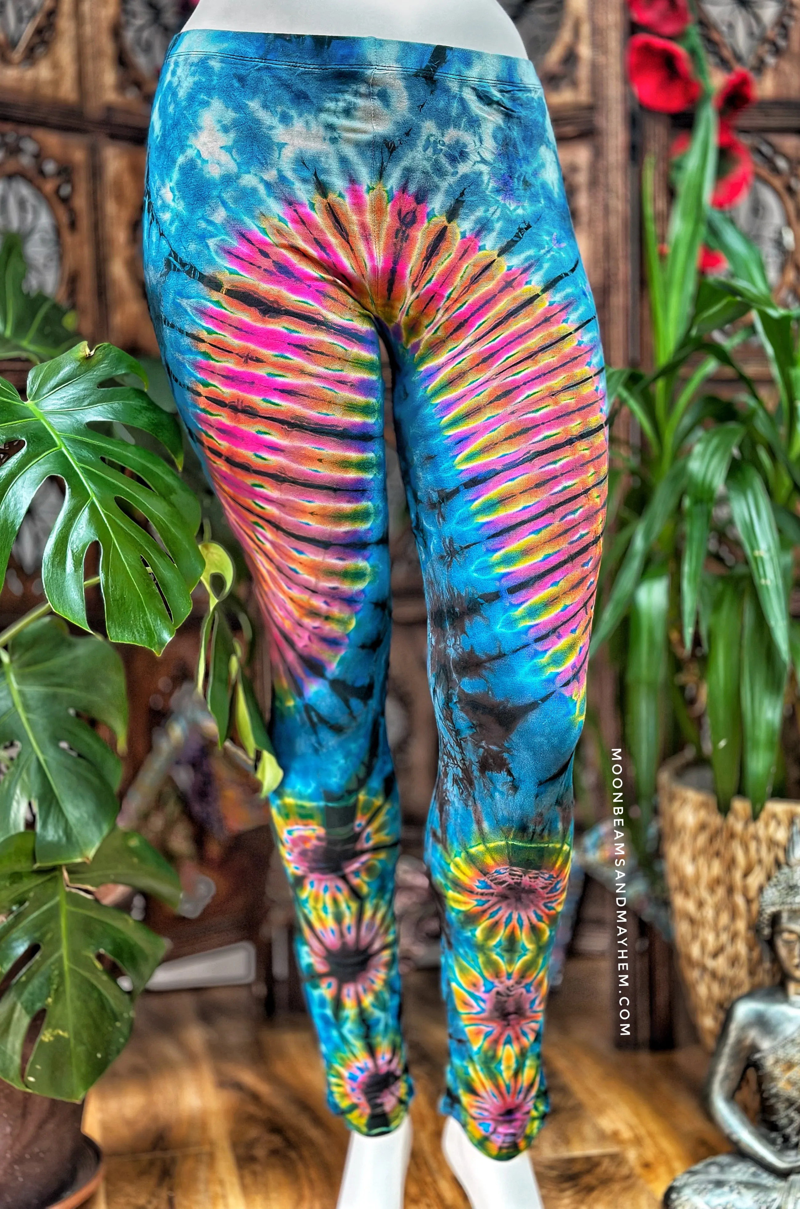 OCEAN EYES PLUS SIZE LEGGINGS