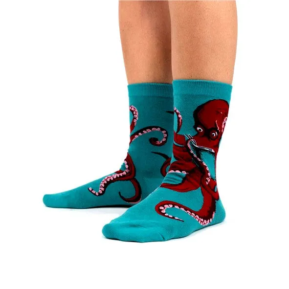 Octive Reader Women's Crew Socks