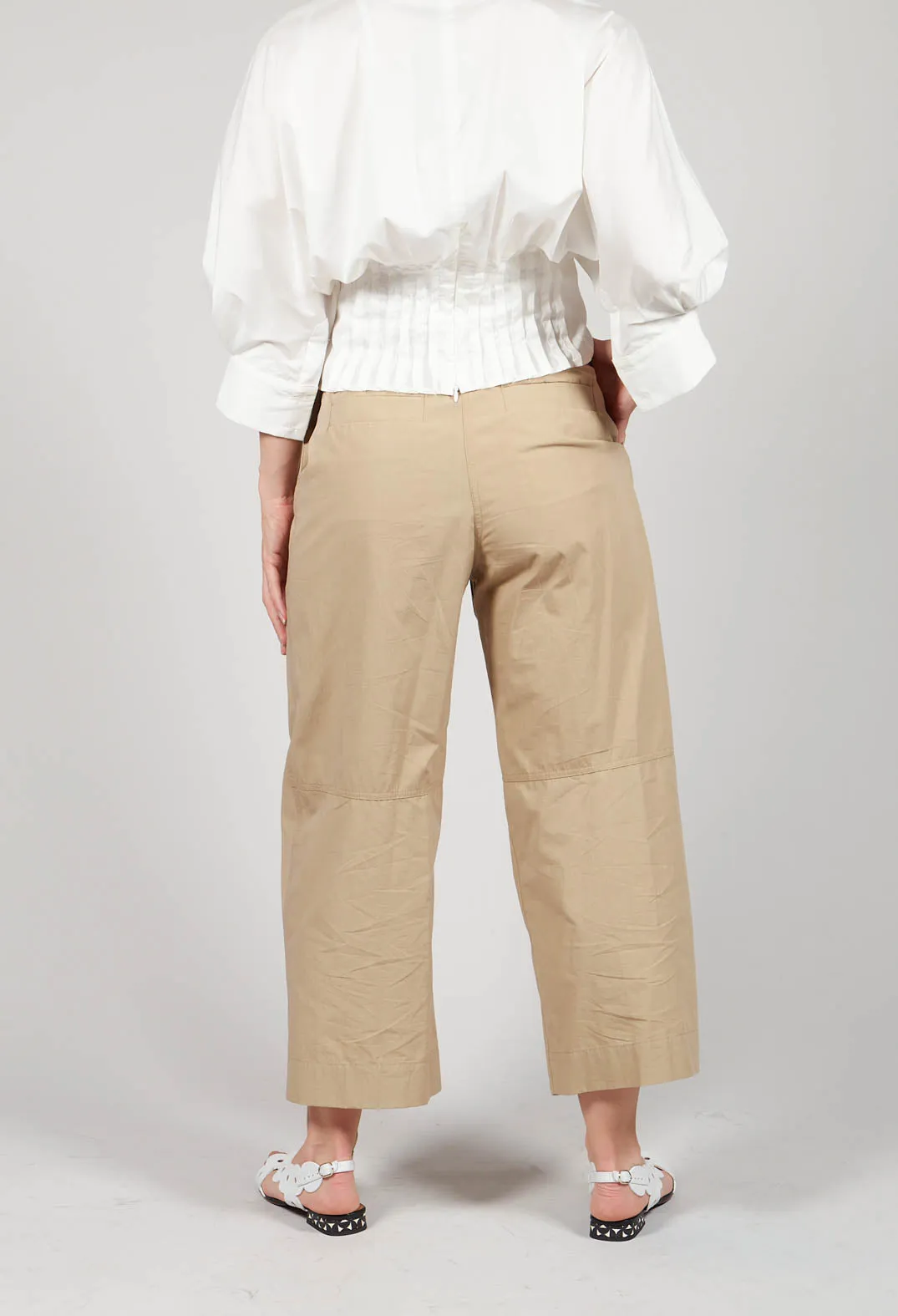 Palla Trousers in Beige