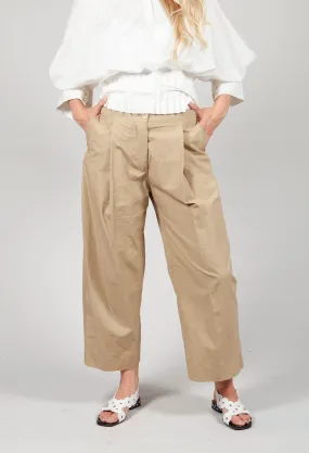 Palla Trousers in Beige