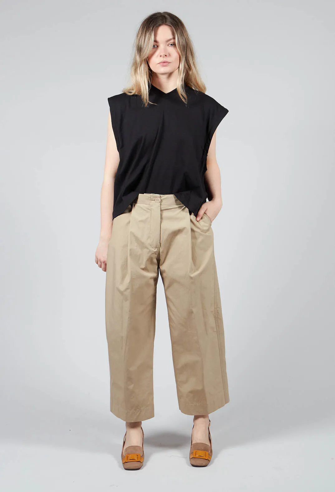 Palla Trousers in Beige