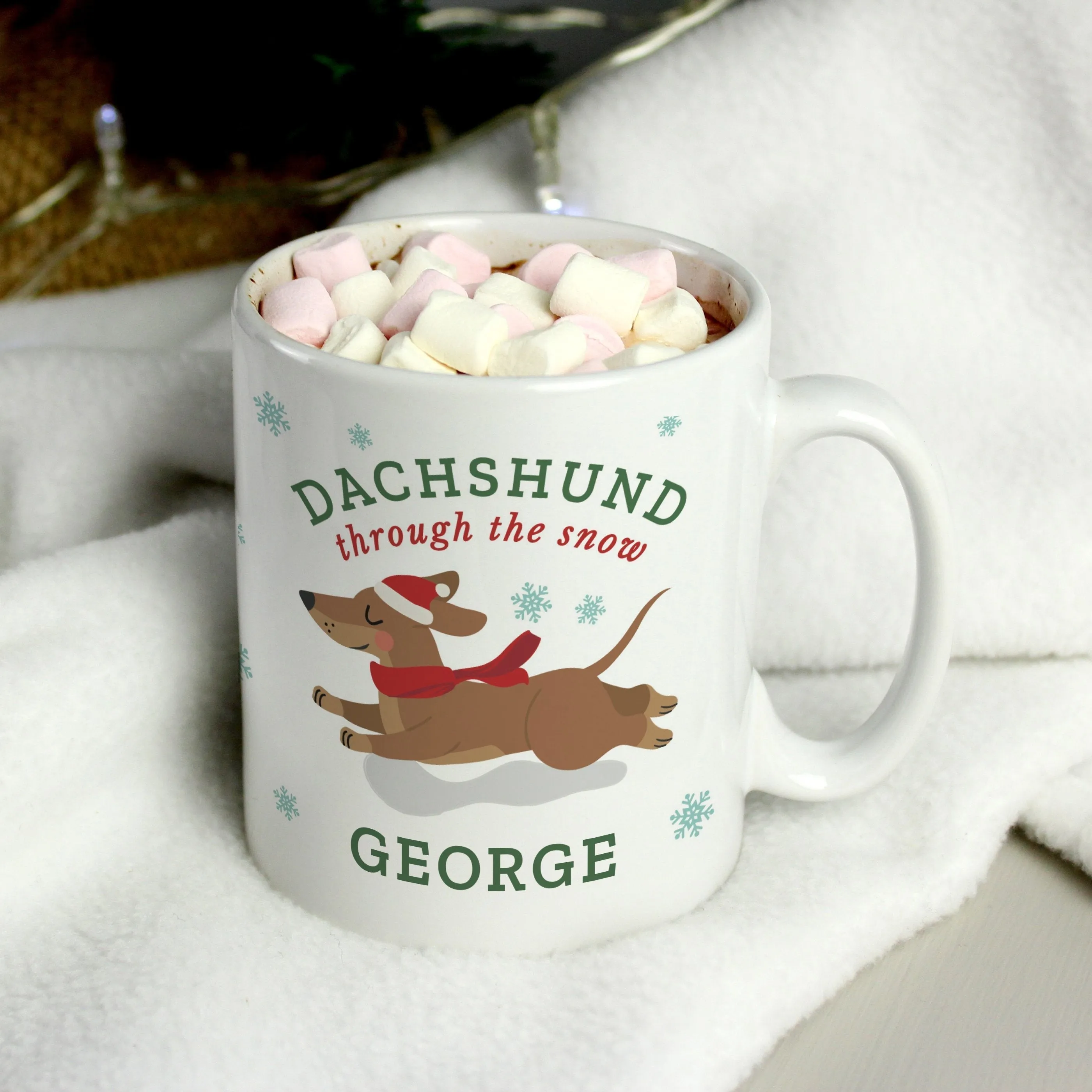 Personalised Dachshund Through... Mug