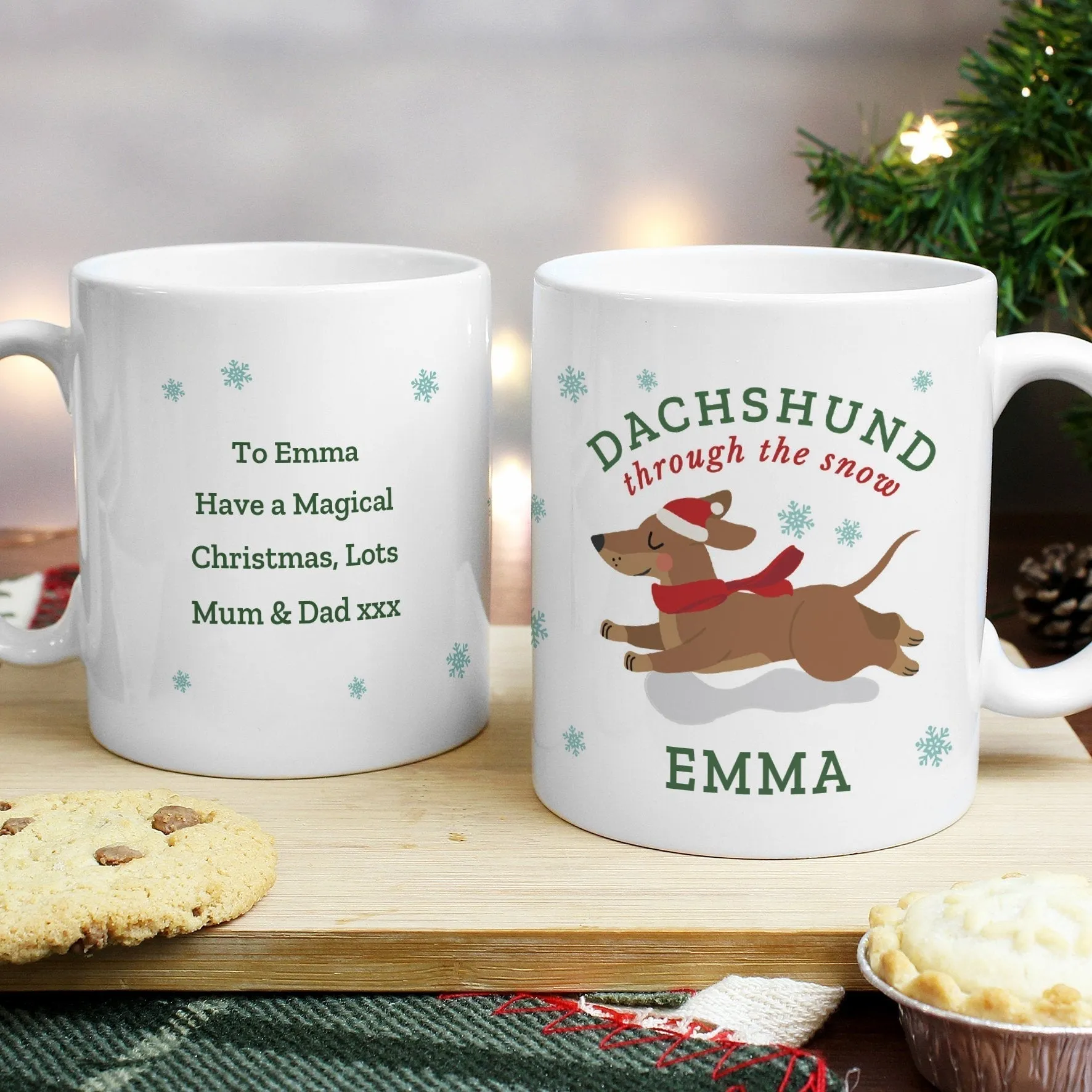 Personalised Dachshund Through... Mug