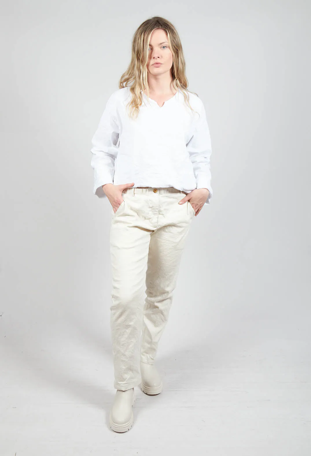 Pietra Trousers in Natural