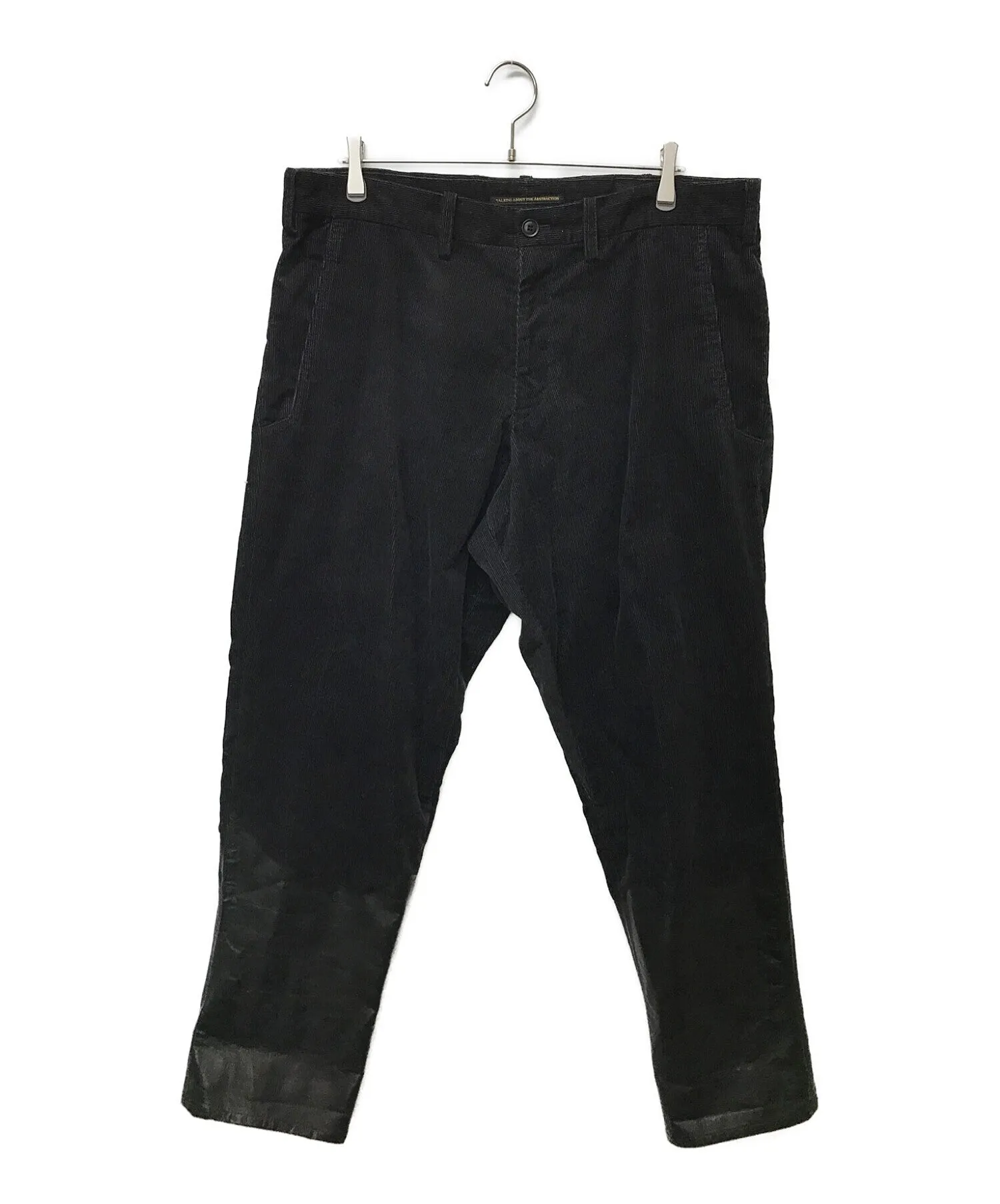 [Pre-owned] Yohji Yamamoto pour homme Collaboration leather design corduroy pants HY-P50-705