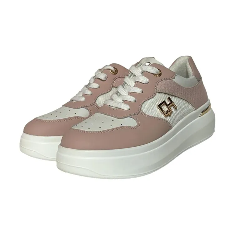 QH7 Queen Helena QH7012 Sneaker Donna Stringate White Pink