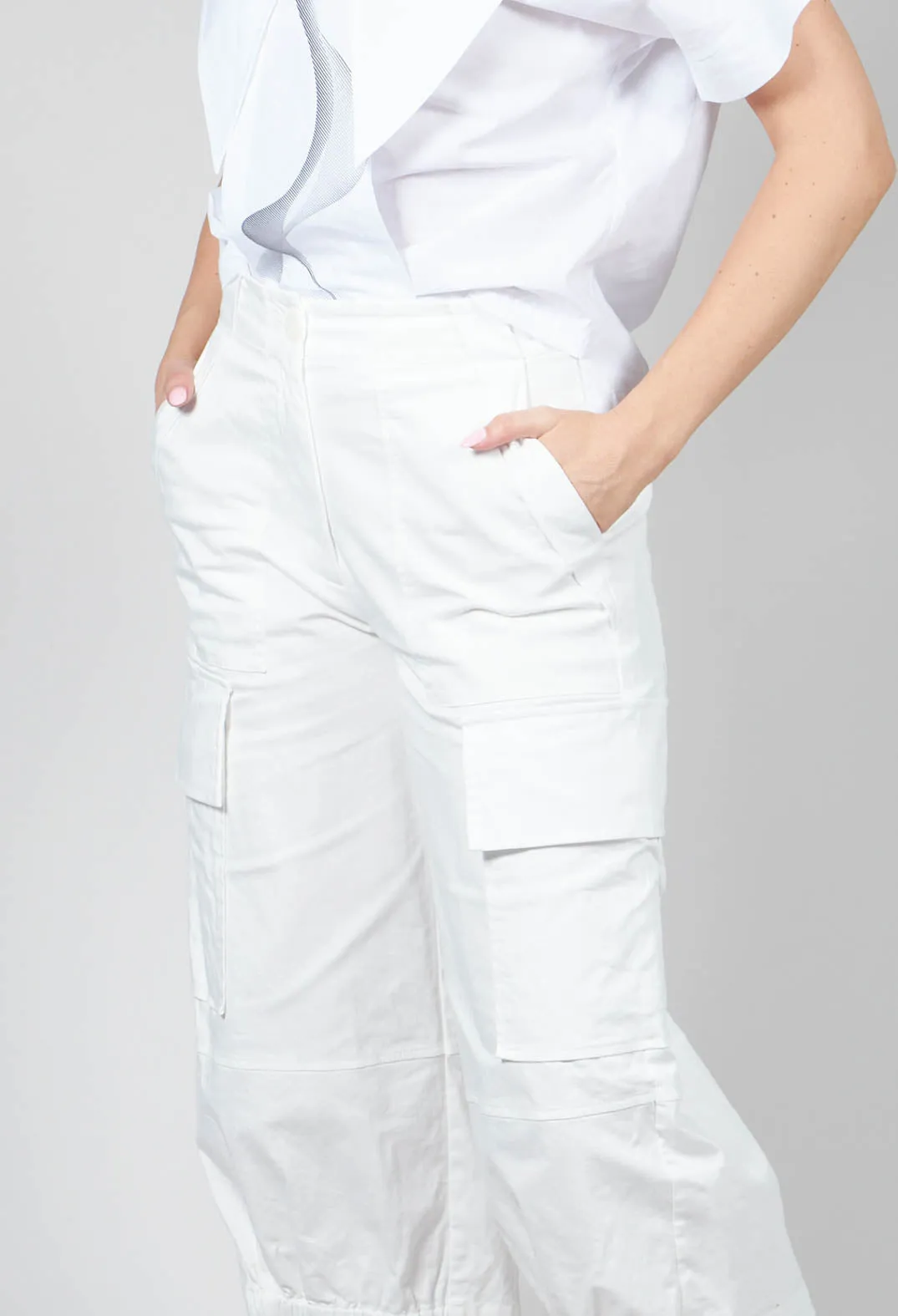 RAIN2 Trousers in White