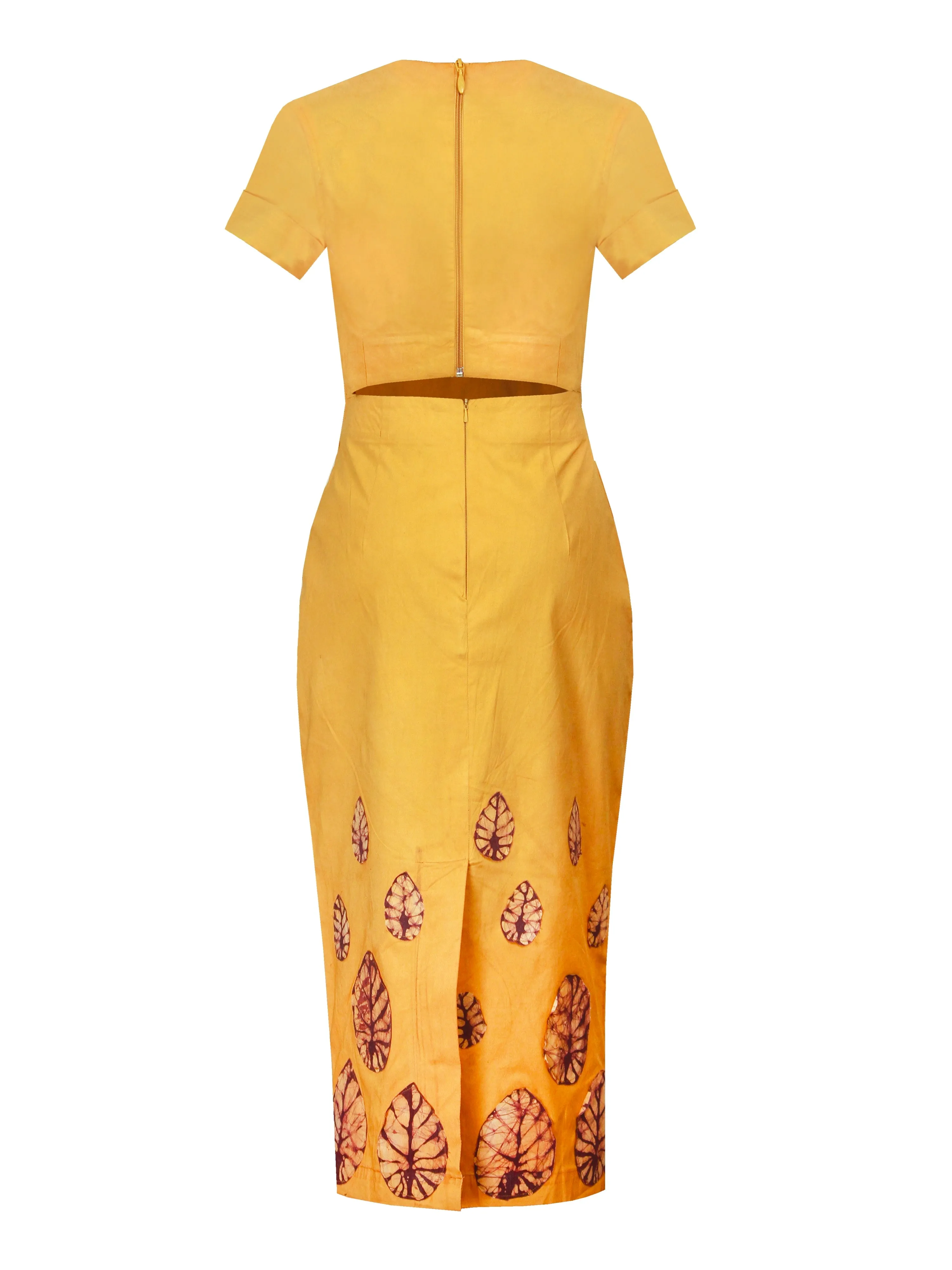 Roxanna Dress - Yellow