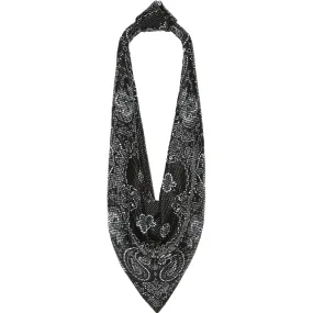 Scarf Bag, Black Bandana