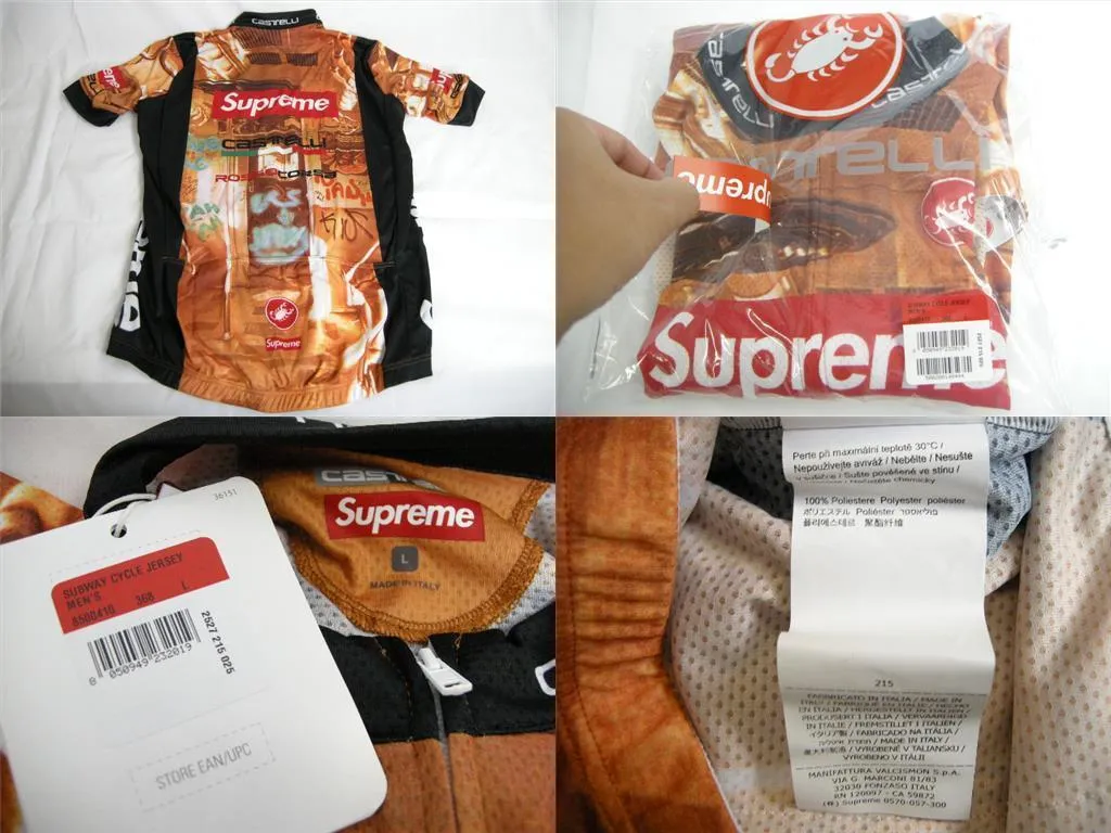 Supreme  |20SS ◆ Size L ◆ Supreme Castelli Cycling Jersey