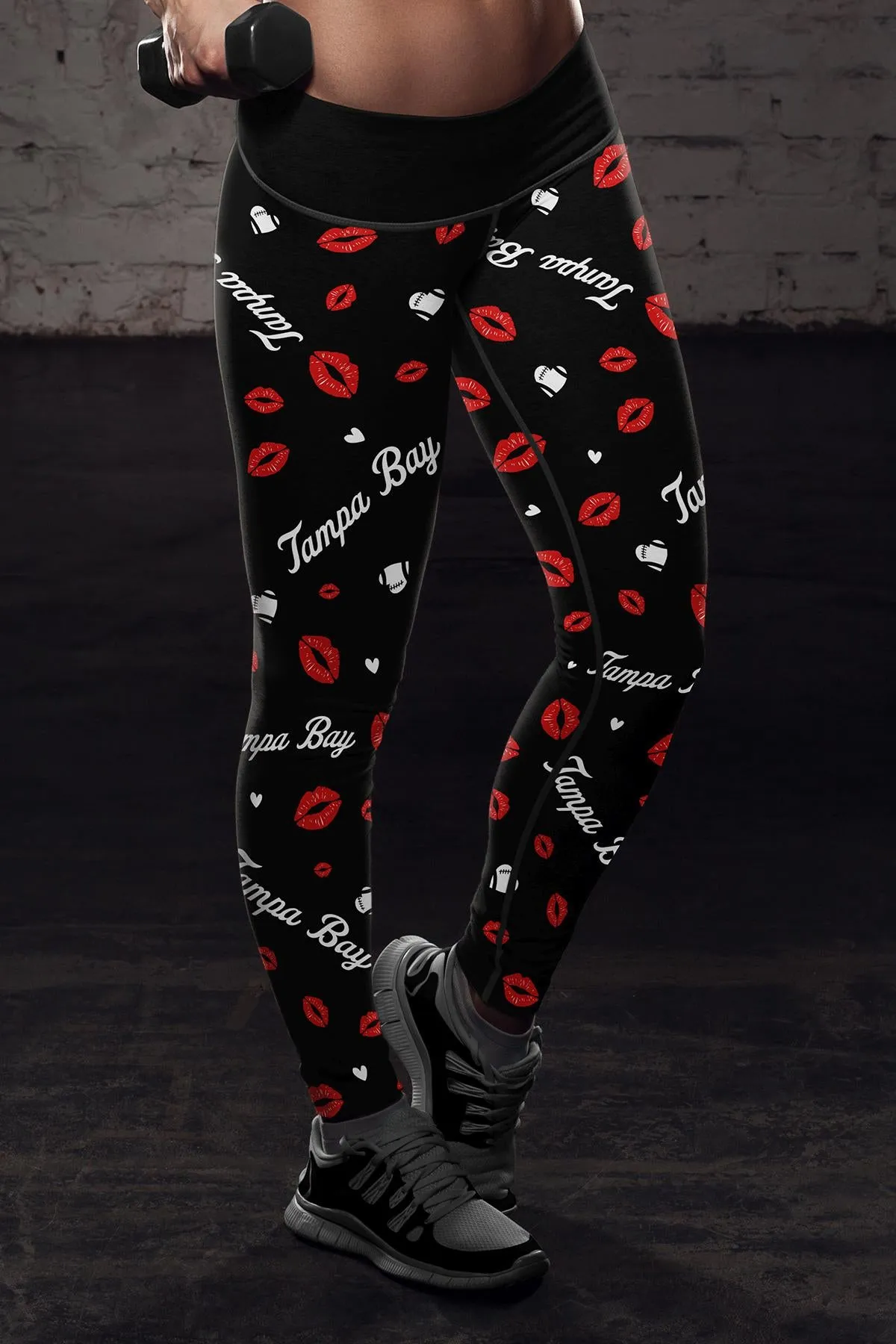 TAM Lovin Kisses FB Leggings