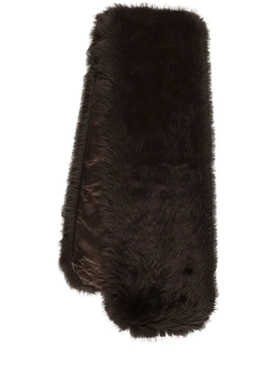 Toteme   Faux fur scarf 