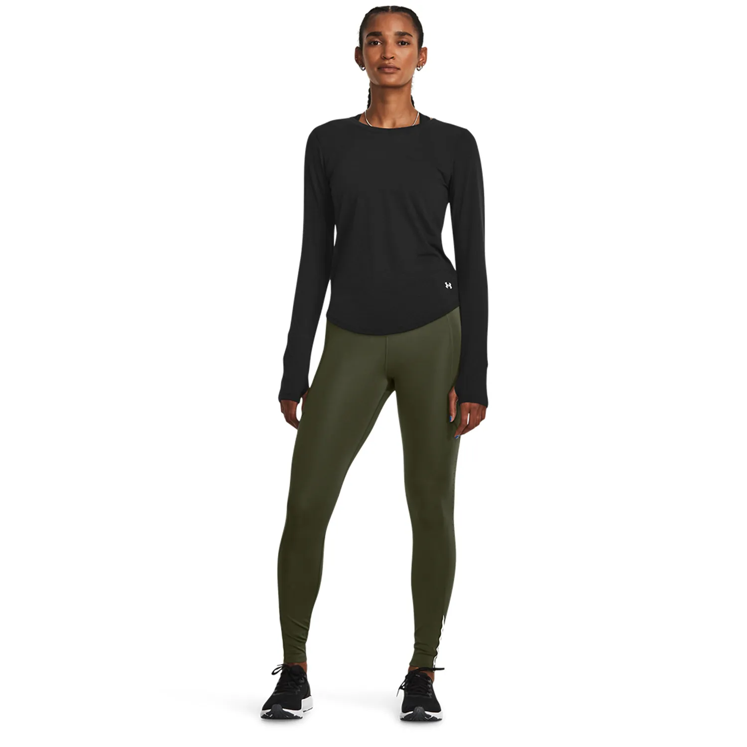 Under Armour Fly Fast 3.0 Tights  Marine Od Green/Black