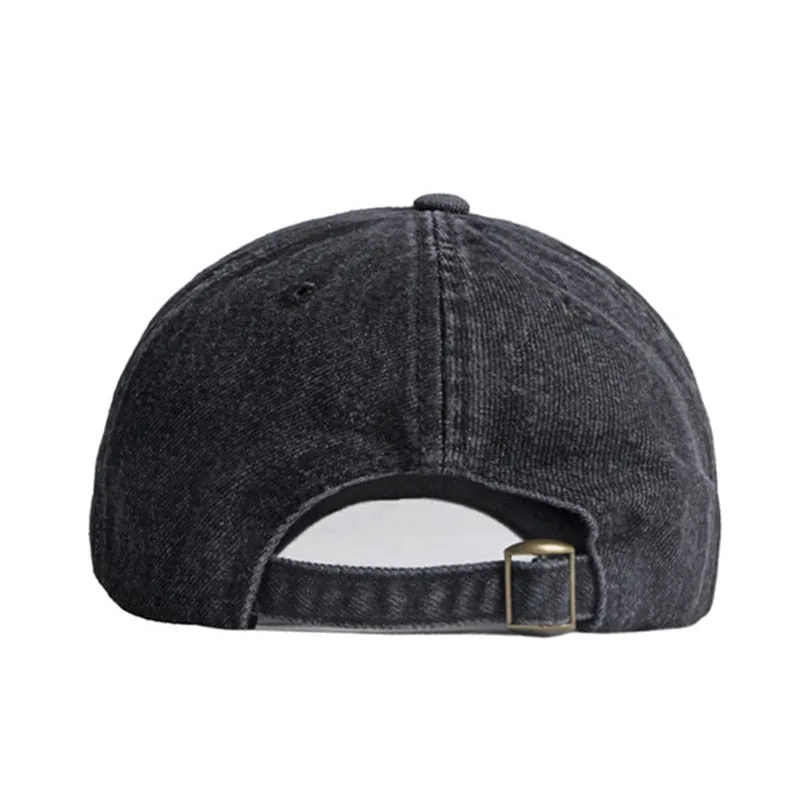 Unisex Summer Casual Solid Blue Color Outdoor Travel Baseball Cap