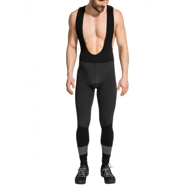 Vaude  Men's SQlab LesSeam Bib Tights - Pantaloncini da ciclismo - Uomo