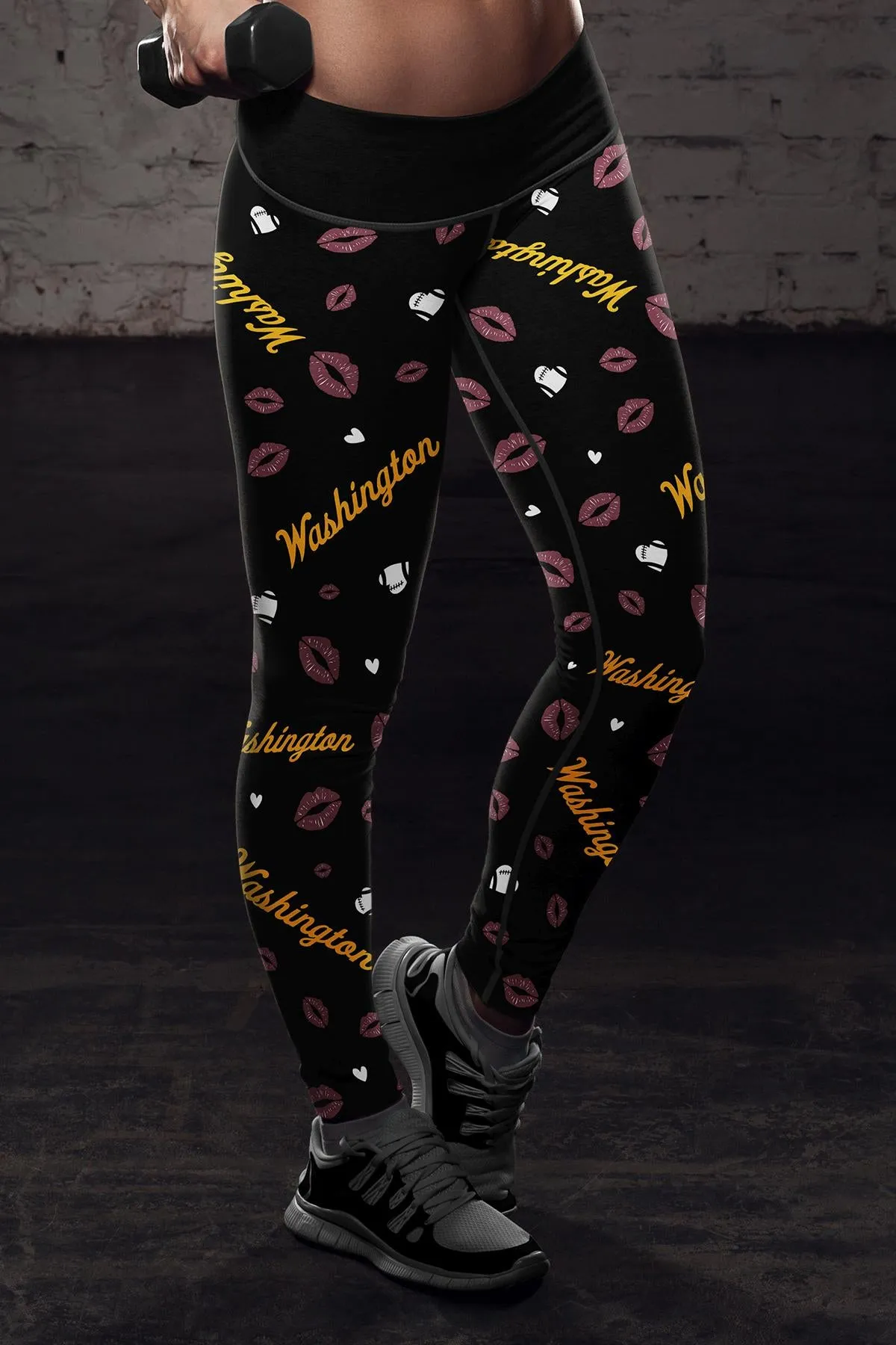 WASH Lovin Kisses FB Leggings