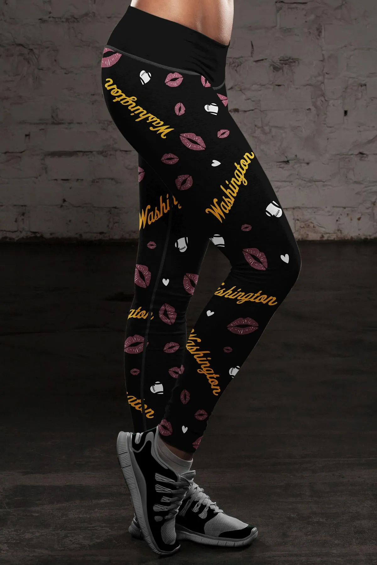 WASH Lovin Kisses FB Leggings