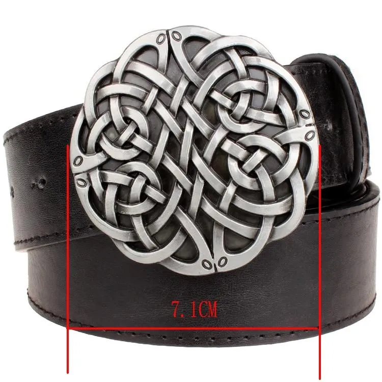 Women and Men Synthetic Leather Weave Stripe Pattern Chinese Style Belt