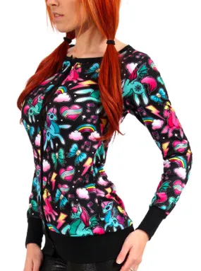 Women's Unicorns Cardigan