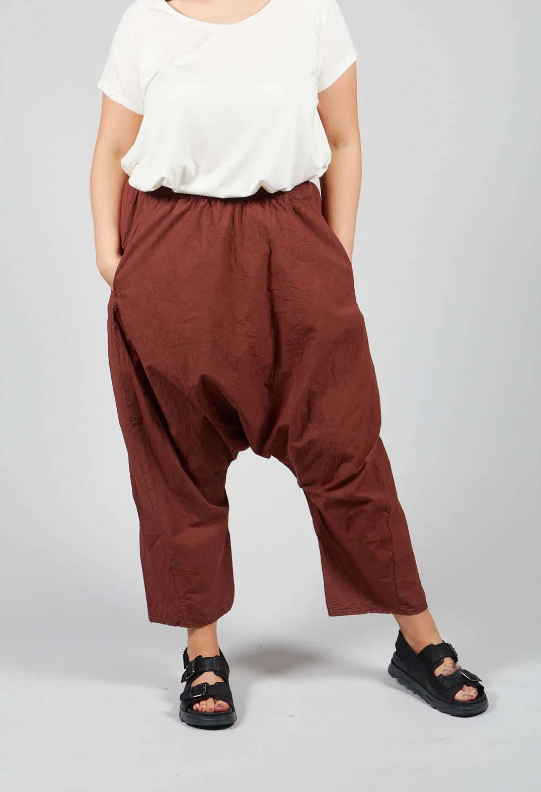 Zaunetz Trousers in Mudcloth