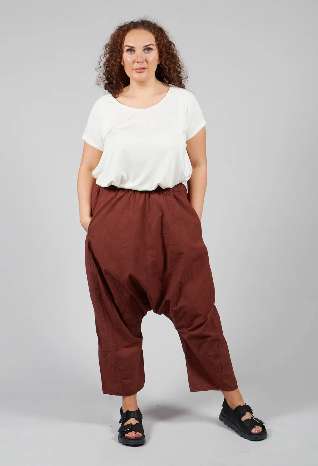 Zaunetz Trousers in Mudcloth